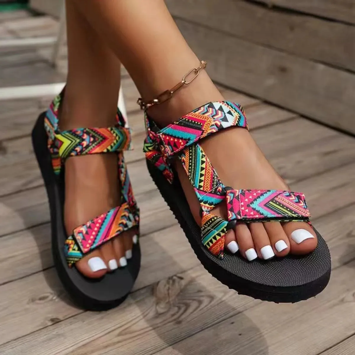 MultiColor Sandals